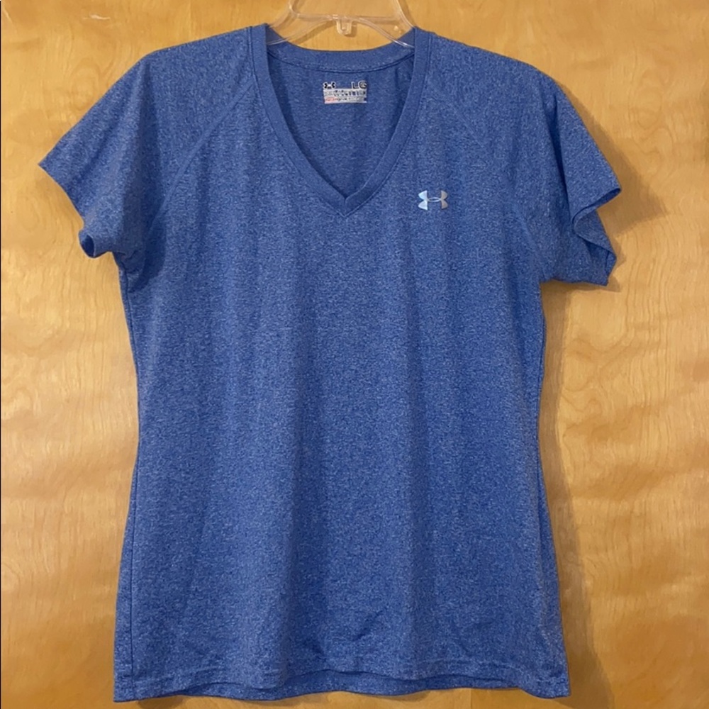 Under Armour blue athletic top